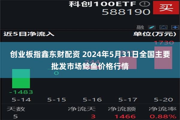 创业板指鑫东财配资 2024年5月31日全国主要批发市场鲶鱼价格行情