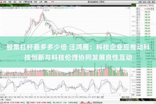 股票杠杆最多多少倍 汪鸿雁：科技企业应推动科技创新与科技伦理协同发展良性互动