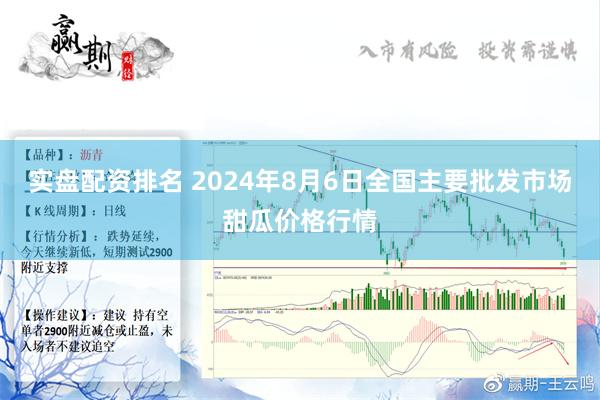 实盘配资排名 2024年8月6日全国主要批发市场甜瓜价格行情