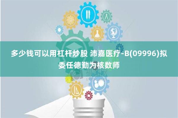 多少钱可以用杠杆炒股 沛嘉医疗-B(09996)拟委任德勤为核数师